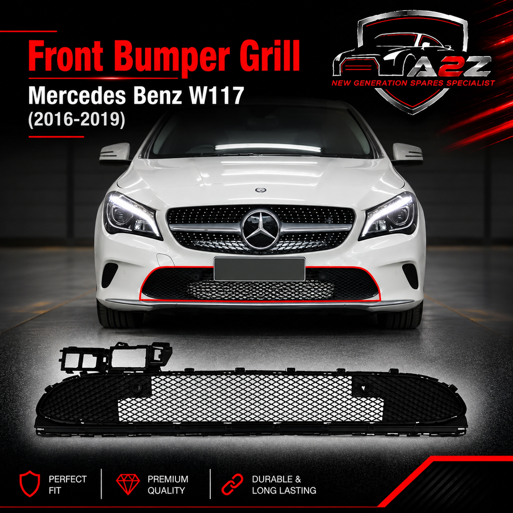 Front Bumper Grill A1178801500 1178801500 Compatible With Mercedes Benz W117 Tag No.366