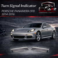Additional Turn Indicator Lamp Left 97063104301 & Right 97063104401 Compatible with PORSCHE PANAMERA 970 2014-2016 Tag-FBL-04