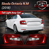 Tail Light Assembly Left 5E5945711 & Right 5E5945712 Compatible With Skoda Octavia N.M (2018) Tag No.170