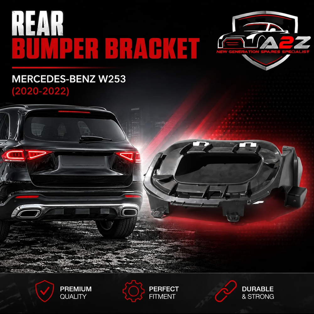 Rear Bumper Bracket Left 2538852406 & Right 2538852706 Compatible With Mercedes-Benz GLC-CLASS W253 (2020-2022) Tag No.996