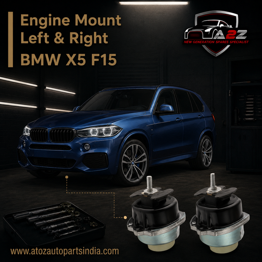 Engine Mount Left 22116864335 & Right 22116864336 Compatible With BMW X5 F15