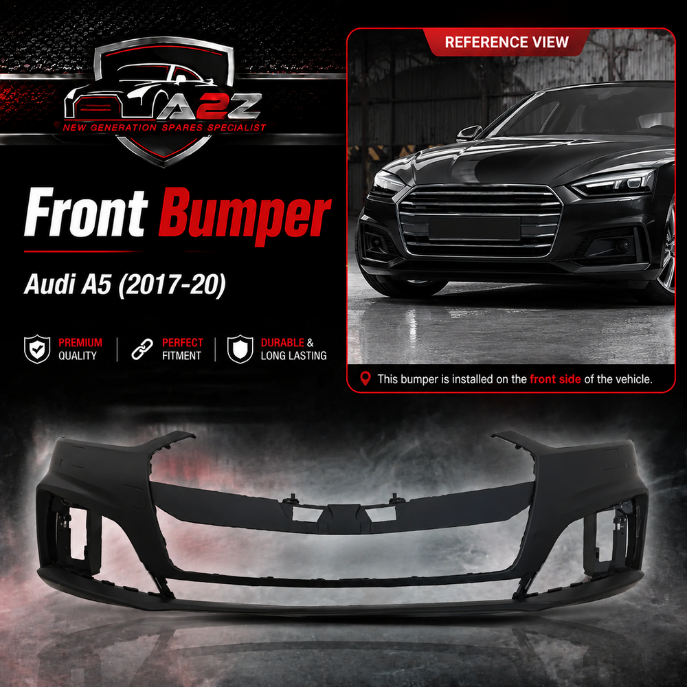 Complete Front Bumper 8W6807065K Compatible With Audi A5 (2017-20) Tag No.55