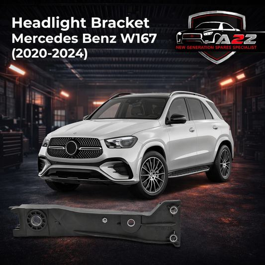 Headlight Bracket Left 1676201401 & Right 1676201601 Compatible With Mercedes Benz (W167) GLE-Class (2020-2024) Tag No.711