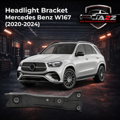 Headlight Bracket Left 1676201401 & Right 1676201601 Compatible With Mercedes Benz (W167) GLE-Class (2020-2024) Tag No.711