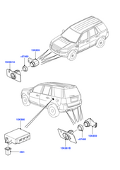 Parking Distance Control Sensors LR038084 For Range Rover & LANDROVER & RANGE ROVER IV (L405) & Range Rover Evoque (L538 Tag Ps.13