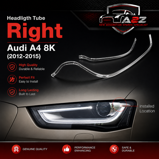 Headligth Tube Right 8KD941006B Compatible With Audi A4 8K (2012-2015) Tag No.158