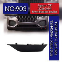 Frpnt Bumper Spoiler Left T2H45347 & Right T2H45346 Compatible With Jaguar XF (2021-2024) Tag No.903