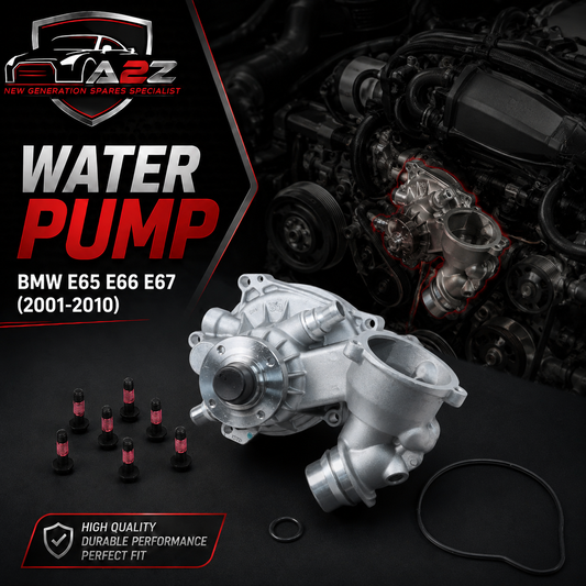 Water Pump 11517586781 11517524551 11517524552 Compatible With BMW 7 Series E65, E66, E67 Tag-W-70