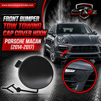 Front Bumper Tow Towing Cap Cover Hook 95B807156G2X Compatible with PORSCHE Macan (2014-2017) Tag No.153