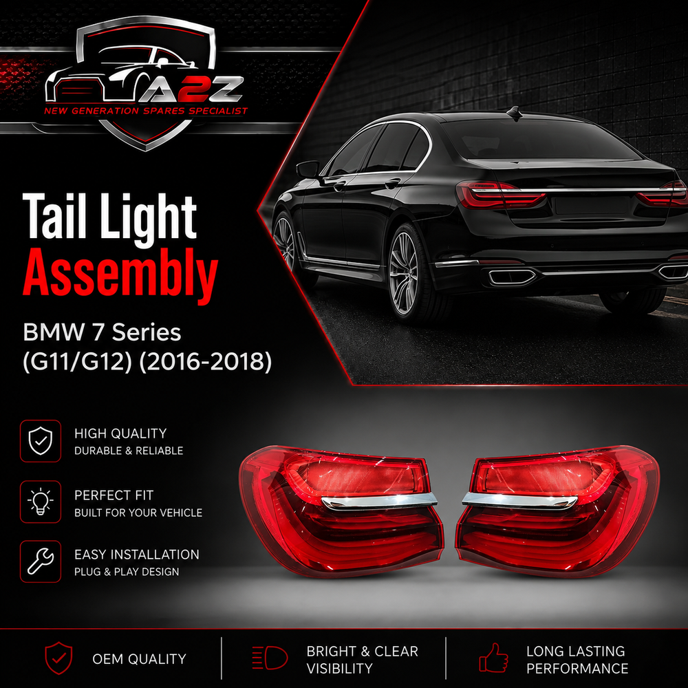 Tail Light Assy Left 63217342963 & Right 63217342964 Compatible With BMW 7 Series (G11/G12) (2016-2018) Tag No.69