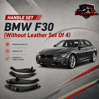 Inner Door Handle Assembly (Without Leather Set Of 4) Compatible With BMW 3 Series F30