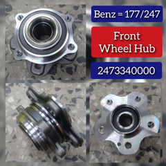 Front Wheel Hub 2473340000 2473340500 A2473340000 A2473340500 Compatible With Mercedes Benz A-Class (W177), B-Class (W247)
