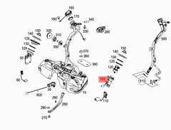 Fuel Pump Assembly 2214701890 Fit For MERCEDES-BENZ C-CLASS W204 & S-CLASS W221 Tag-F-38