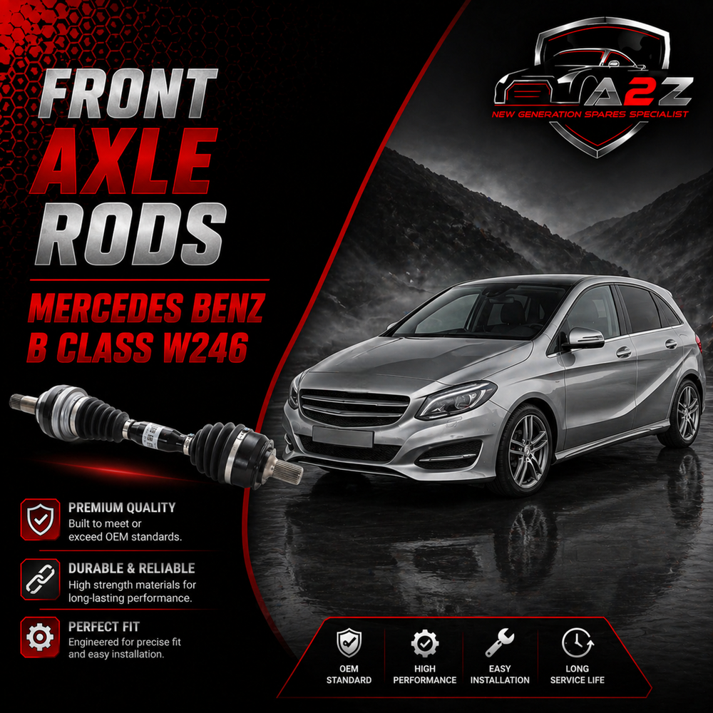 Front Axle Rods Left 2463301601 Right 2463301701 Compatible With Mercedes Benz B CLASS W246