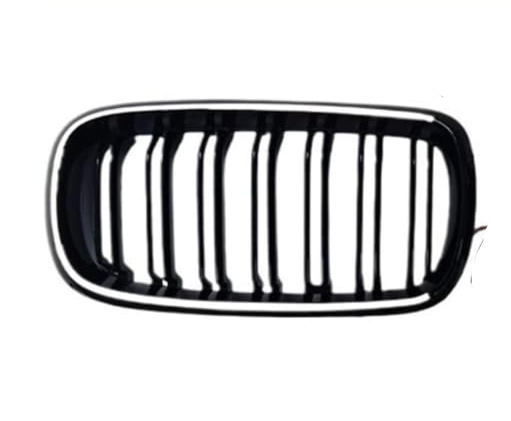 Doule Line Show Grill With LED Light Compatible With BMW X5 F15 (2014-18) No.2