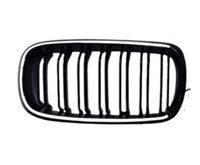 Doule Line Show Grill With LED Light Compatible With BMW X5 F15 (2014-18) No.2