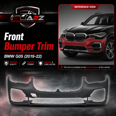 Front Bumper Trim 51119492876 Compatible With BMW G05 (2019-22)