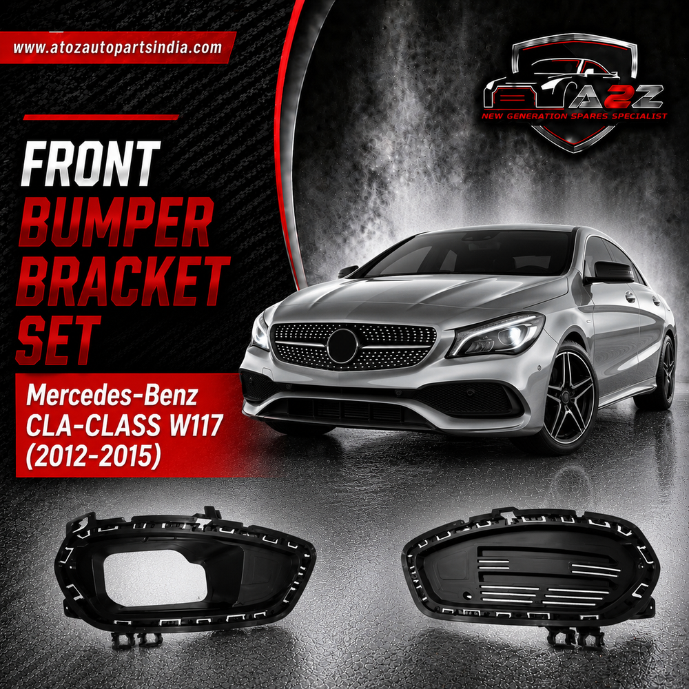 Front Bumper Bracket Left 1178852222 & Right 1178852322 Compatible With Mercedes-Benz CLA-CLASS W117 (2012-2015) Tag No.504