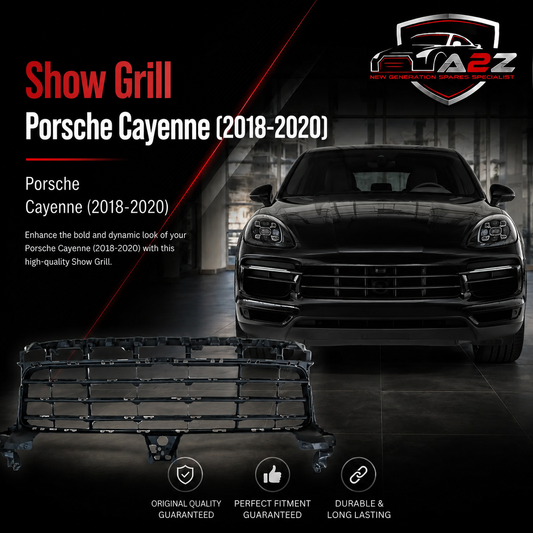 Show Grill 9Y0807683P Compatible With Porsche Cayenne (2018-2020) Tag No.4