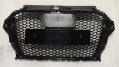 RS3 Full Black Honeycomb Show grill Compatible With Audi A3(2014-16) Tag No.92