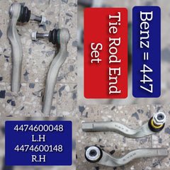 Tie Rod End Set Left 4474600048 & Right 4474600148 Compatible With Mercedes Benz (447)