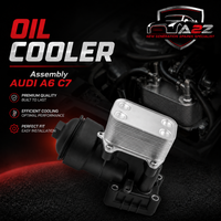 Oil Cooler With Assembly 03L117021D Compatible With AUDI A6 C7 Tag-O-16