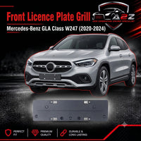 Front Licence Plate Grill 2478804901 Compatible With Mercedes-Benz GLA Class W247 (2020-2024) Tag No.126