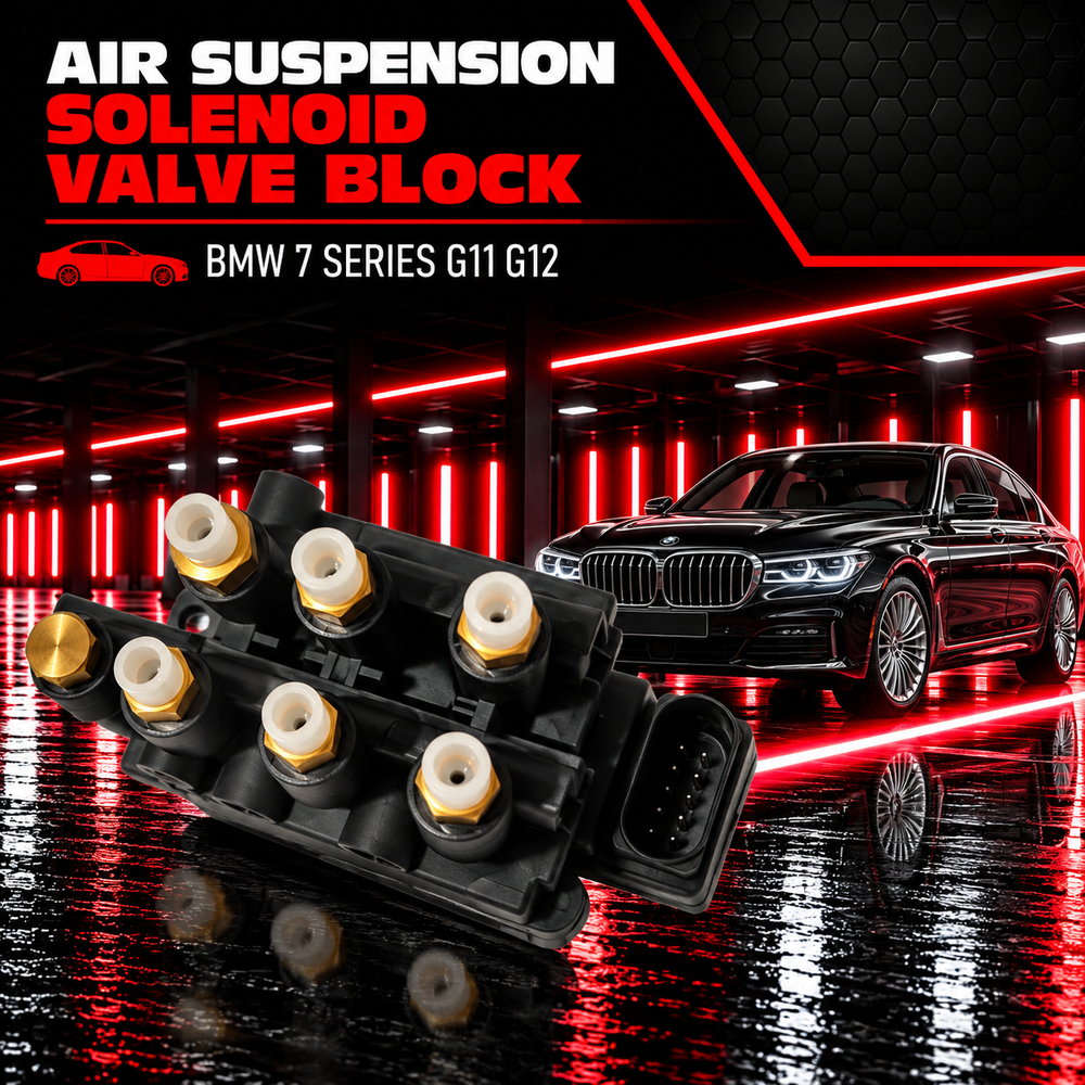 Air Suspension Solenoid Valve Block 37226787616 Compatible With BMW 7 Series G11 G12