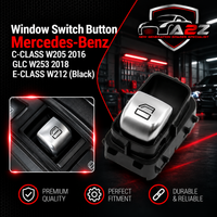 Window Switch Button 2139050309 2229051904 Compatible With Mercedes C Class Window Switch Button C Class W205 2016 Glc W253 2018 E Class W212 Black