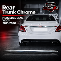 Rear Trunk Chrome 2057430082 Compatible With MERCEDES BENZ C-CLASS W205 2015-2020 Tag No.207