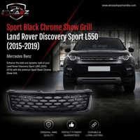 Sport Black Chrome Show Grill Compatible With Land Rover Discovery Sport L550 (2015-2019) Tag 7