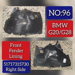 Front Right Fender Liner 51717315730 Compatible With BMW 3 Series G20, G80, G28 Tag-FE-96