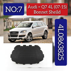 FRONT BONNET HOOD SOUND INSULATION 4L0863825 Compatible With AUDI Q7 2007-2015