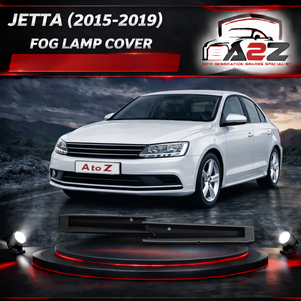 Lower Fog Lamp Cover Left 5C6807233A & Right 5C6807234A 5C6807233A9B9 Compatible With VW JETTA (2015-2019) No.137