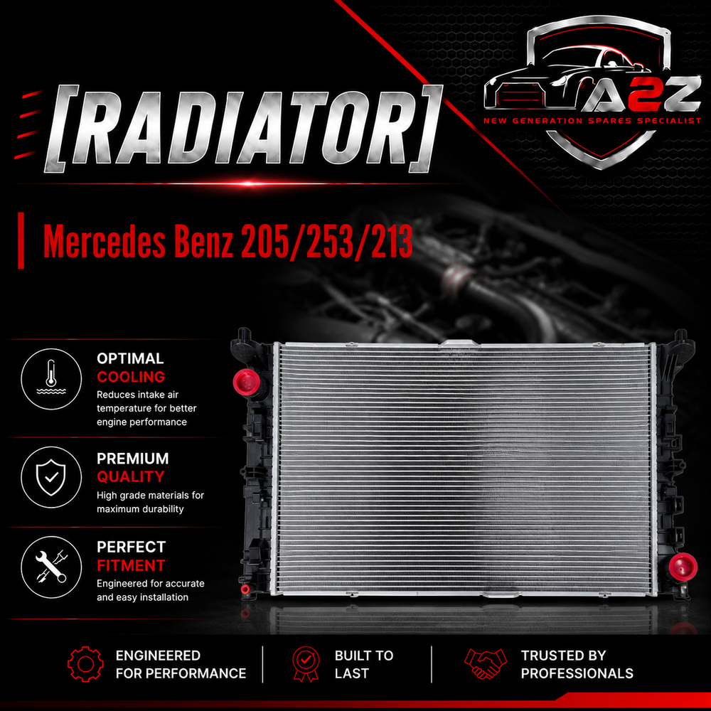 Radiator 0995000501 Compatible With Mercedes Benz 205/253/213