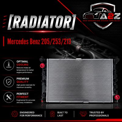 Radiator 0995000501 Compatible With Mercedes Benz 205/253/213