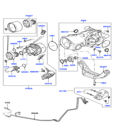 Oil Seal LR023440 Compatible With DISCOVERY SPORT (L550) FREELANDER 2 (L359) | LR2 RANGE ROVER EVOQUE (L538) RANGE ROVER EVOQUE Convertible (L538) RANGE ROVER EVOQUE VAN (L538)