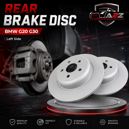Rear Brake Disc Set 34216882245 Compatible With BMW G20 G30