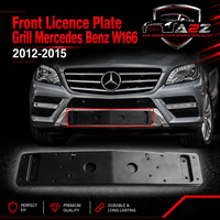 Front Licence Plate Grill 1668801244 Compatible With Mercedes Benz W166 2012-15 Tag NO.334