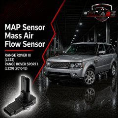 MAP Sensor Mass Air Flow Sensor LR012073 Compatible With RANGE ROVER III (L322) RANGE ROVER SPORT I (L320)