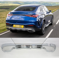 Rear Bumper Chrome 2548858100 Compatible With Mercedes Benz (254) (2024-2025) Tag No.295