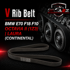 V-Ribbed Serpentine Belt 11287628659 Compatible With BMW E70 F18 F10