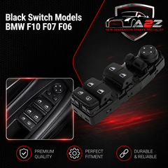 Pin Window Black Switch Models 61319238240 61319241956 61319179915 Compatible With BMW 5 Series F10 12 F10/F07/F06 Tag-SW-44