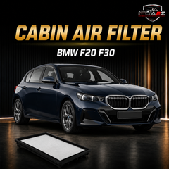 Cabin Air Filter E939LC & E939LI & 64111393489 & Compatible With BMW Tag 168