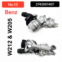 Water Pump 2742001407 2742000301 2742000601 2742000800 Compatible With MERCEDES-BENZ E-CLASS W212 W213 Tag-W-13