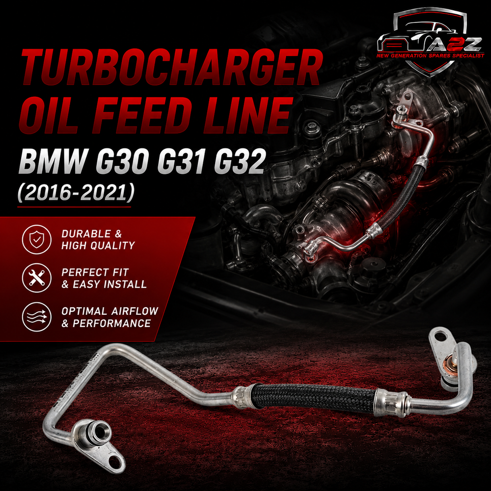 Turbocharger Oil Feed Line 11427643175 Compatible With BMW G30 G31 G32