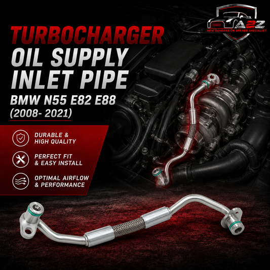 Turbocharger Oil Supply Inlet Pipe 11427585402 Compatible With BMW N55 E82 E88