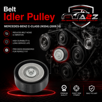 Belt Idler Pulley A0002021719 0002021619 0002021719 Compatible with MERCEDES-BENZ C-CLASS (W204) & E-CLASS (W212) Tag no : 4