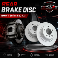 Rear Brake Disc Set 34216792225 6792225 Compatible With BMW 1 Series F20 F21