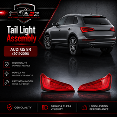 Tail Light Assy Left 8R0945093C & Right 8R0945094C Comptible With Audi Q5 8R (2013-2016) Tag No.153